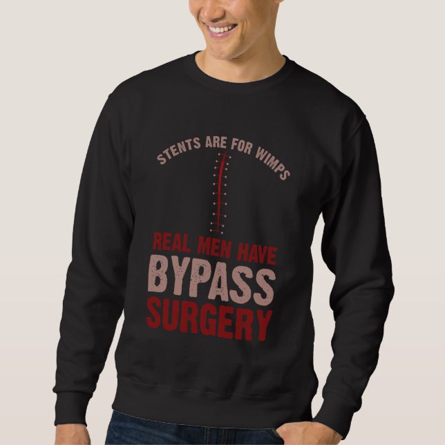 Sweatshirt Dégagement amusant Contournement de la chirurgie c (Devant)