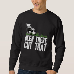 Sweatshirt Déjà Là Tonte de pelouse Paysagiste Tondeuse Ferme