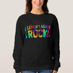 Sweatshirt Déjeuner Dames Rock Tie Dye Déjeuner Lady Squad Re