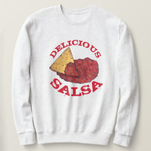 Sweatshirt Délicieux Tomate Salsa Tortilla Chips Mexicain