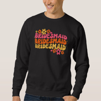 Sweatshirt Demoiselle d'honneur Équipe de mariée Baby Shower