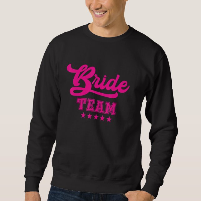 Sweatshirt Demoiselle d'honneur pour enterrement de vie de je (Devant)