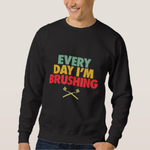 Sweatshirt Dentiste Dentiste Dental Retro couleurs Graphisme