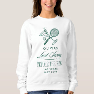 Sweatshirt Dernier Swing Avant le Mariage Enterrement de Vie