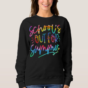Sweatshirt Dernière Journée D'Écoles Sorties Pour Enseignant