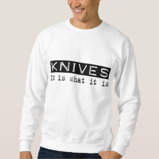 Sweatshirt Des couteaux il est