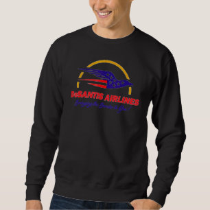 Sweatshirt DeSantis Airlines Funny Political Meme Ron DeSanti