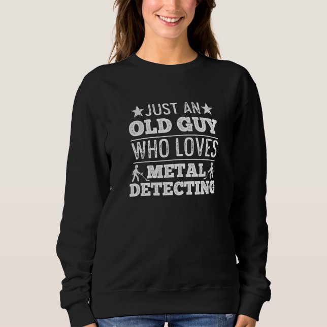 Sweatshirt Design De Détectorisation Pour Un Métal Détectant  (Devant)