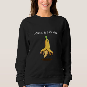 Sweatshirt Designer cool Dolce et banane Fruit 1