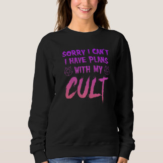Sweatshirt Désolé, je ne peux pas avoir de plans avec mon cul