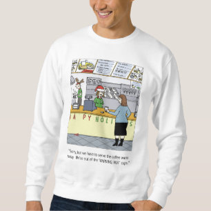 Sweatshirt Dessin animé café chaud