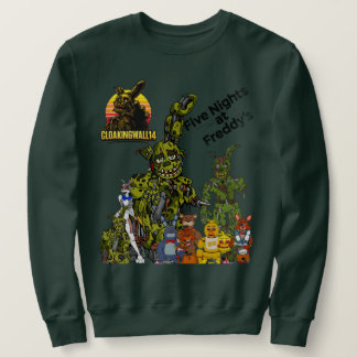 Sweatshirt Dessin de style FnAf