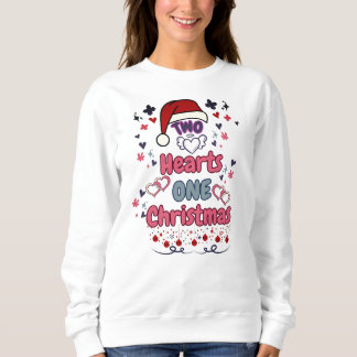 Sweatshirt Deux Coeurs Un Noël