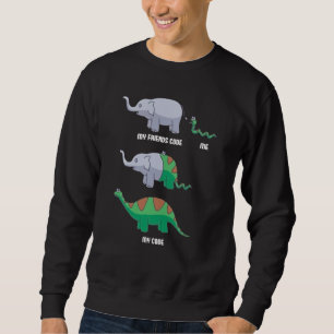 Sweatshirt Développeur de logiciels Codeur Programmation Coda