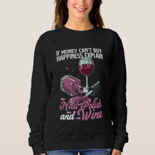 Sweatshirt Devis de technicien en onglerie Uniforme Vernis à