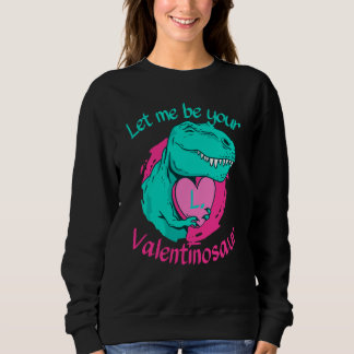 Sweatshirt Di Beloved L Initial Let me par votre Saint Valent
