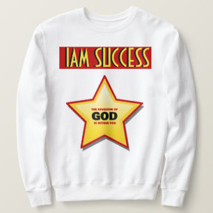 SWEATSHIRT DIEU EST À L'INTÉRIEUR