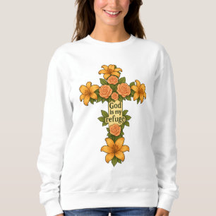Sweatshirt Dieu est mon refuge