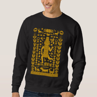 Sweatshirt Dieu Maya Mythologie Maya Dieu antique Yum Kaax Ic