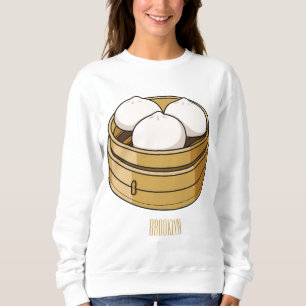 Sweatshirt Dim sum dessin animé