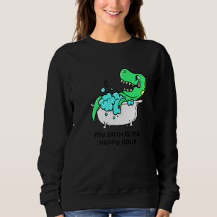 Sweatshirt Dino Bath Joyeux Moments