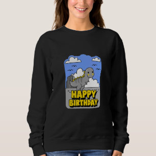 Sweatshirt Dinosaur Joyeux Anniversaire Dinosaur Anniversaire