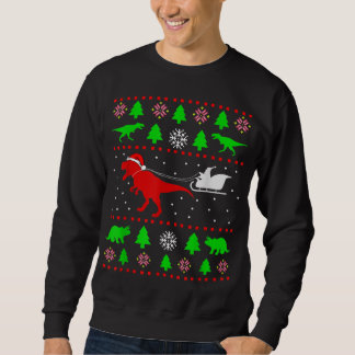 Sweatshirt Dinosaur Vilain Chandail de Noël Toddler Garçon