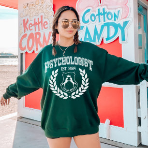 Sweatshirt Diplôme de psychologie du Collège Psychologue 20