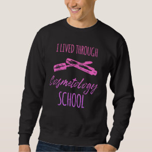Sweatshirt Diplômé en cosmétologie Cosmétologue agréé 30