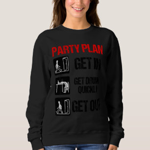 Sweatshirt Dire Boire Bière Alcool Fête