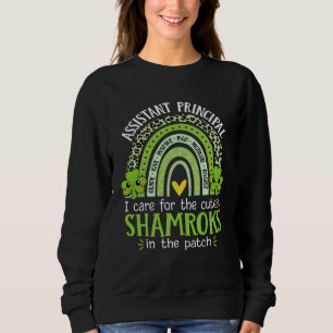 Sweatshirt Directeur adjoint Shamrocks les plus mignons St Pa