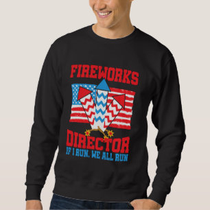 Sweatshirt Directeur de Firework Technicien Je Vous Exécute 4