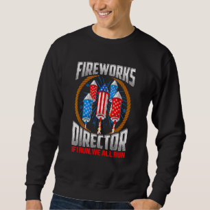 Sweatshirt Directeur de Firework Technicien Je Vous Exécute 4
