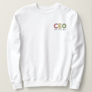 Sweatshirt Directeur général Directeur général Boss Gig