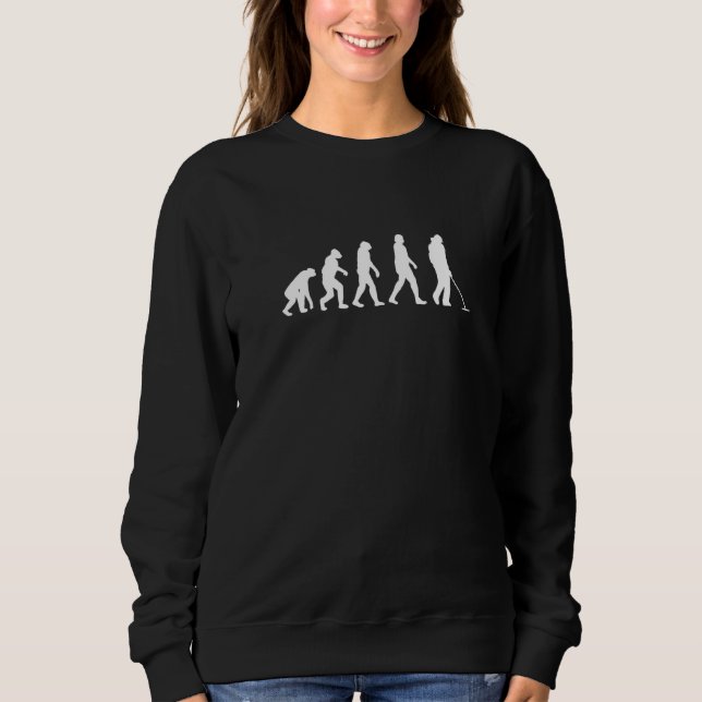 Sweatshirt Dirt Fishing Metal Détection de l'évolution (Devant)