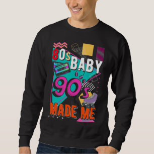 Sweatshirt Disco Musique des années 90 80s Né 90s Amour