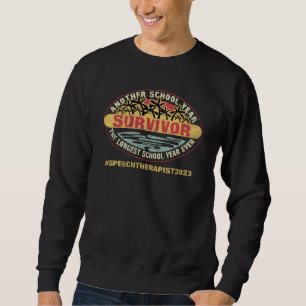 Sweatshirt Discours de survie à l'école du plus long année sc