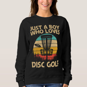 Sweatshirt Disque cool Golf pour garçons Joueur de Golf de Di