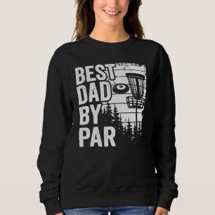 Sweatshirt Disque Golf Panier Rétro Papa Vintage Meilleur Pap