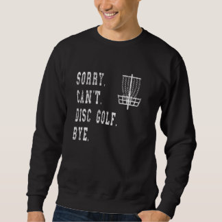 Sweatshirt Disque Hilarié Golf panier mème disque Golfer Sayi