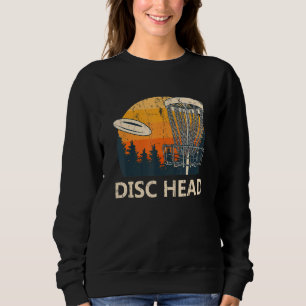 Sweatshirt Disque Tête de disque Golf Sports Golfeur Sport