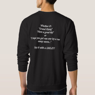 Sweatshirt Dites-le avec un SOURIRE