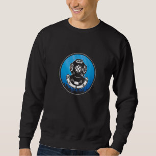 Sweatshirt Diver Masque Plongée Sous-Marine Snorkel Reef Sw