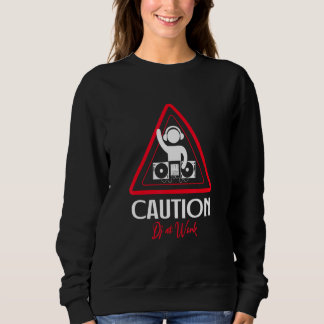 Sweatshirt Dj Au Travail Musique
