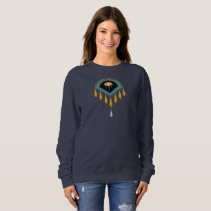 Sweatshirt d'OEufs spatiaux déco