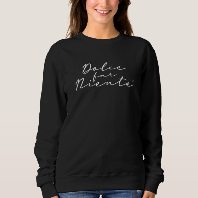Sweatshirt Dolce Far Niente 12 Vacances pacifiques (Devant)