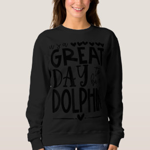 Sweatshirt Dolphins School Sports Ventilateur Team Spirit Mas
