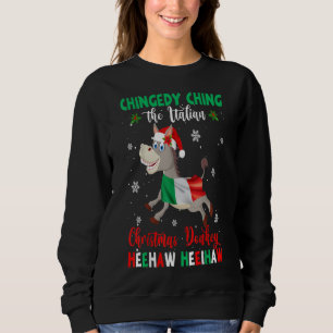 Sweatshirt Dominick L'âne de Noël Italien