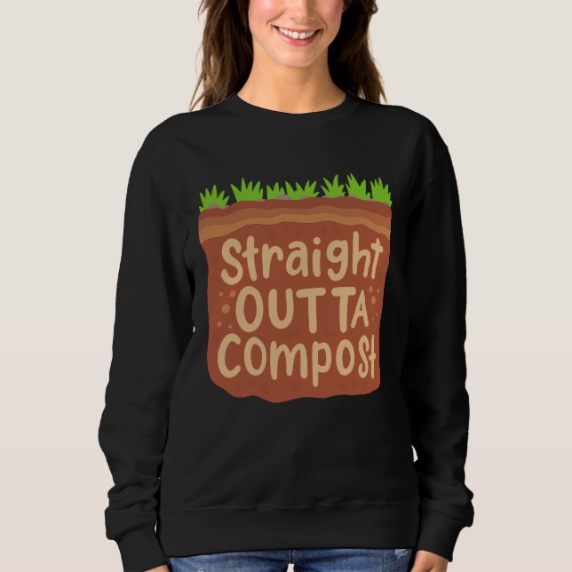 Sweatshirt Don Compost Garden (Devant)