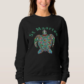Sweatshirt Don de tortue de la tribu St Maarten